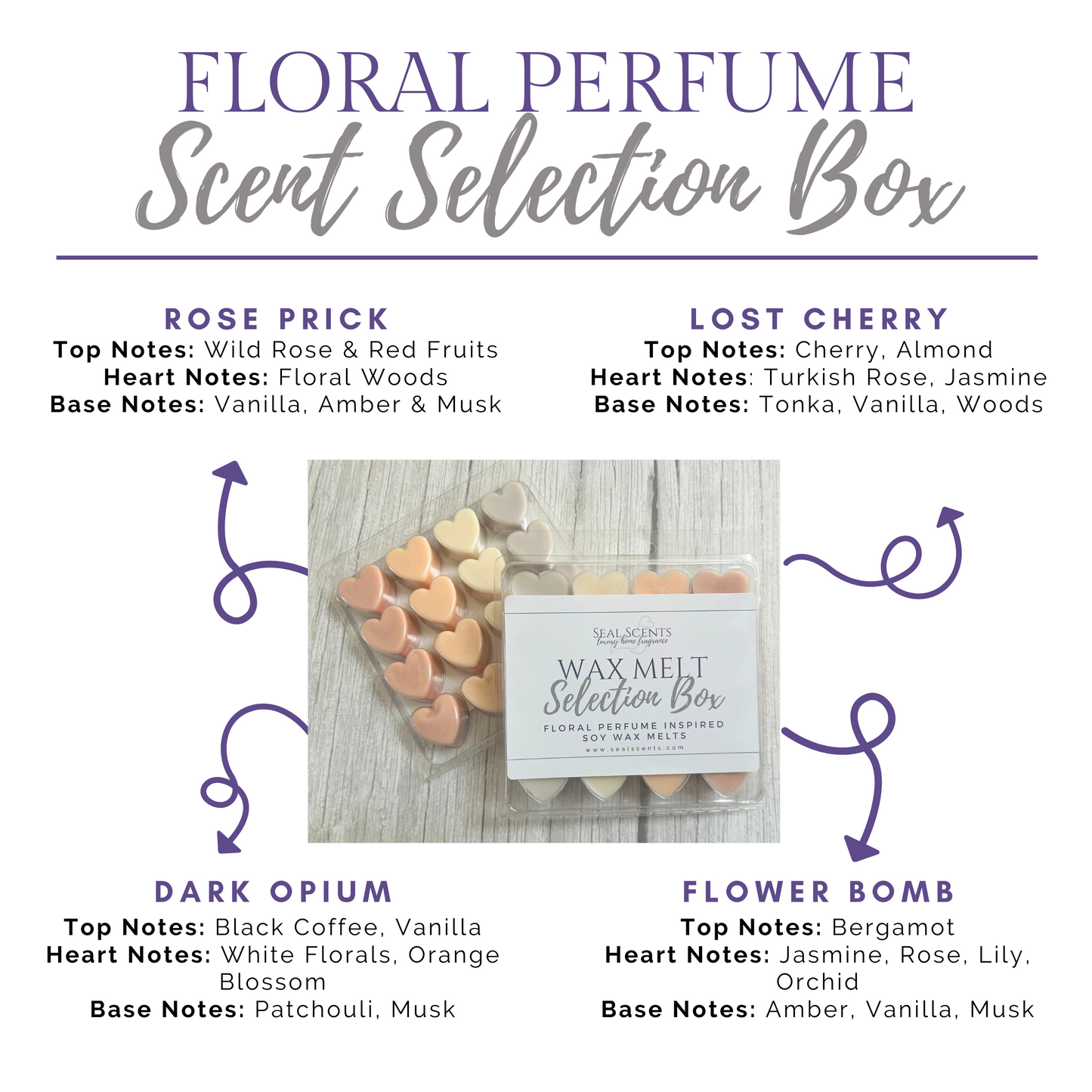 Floral Perfume Inspired Scent Selection Box image 1
