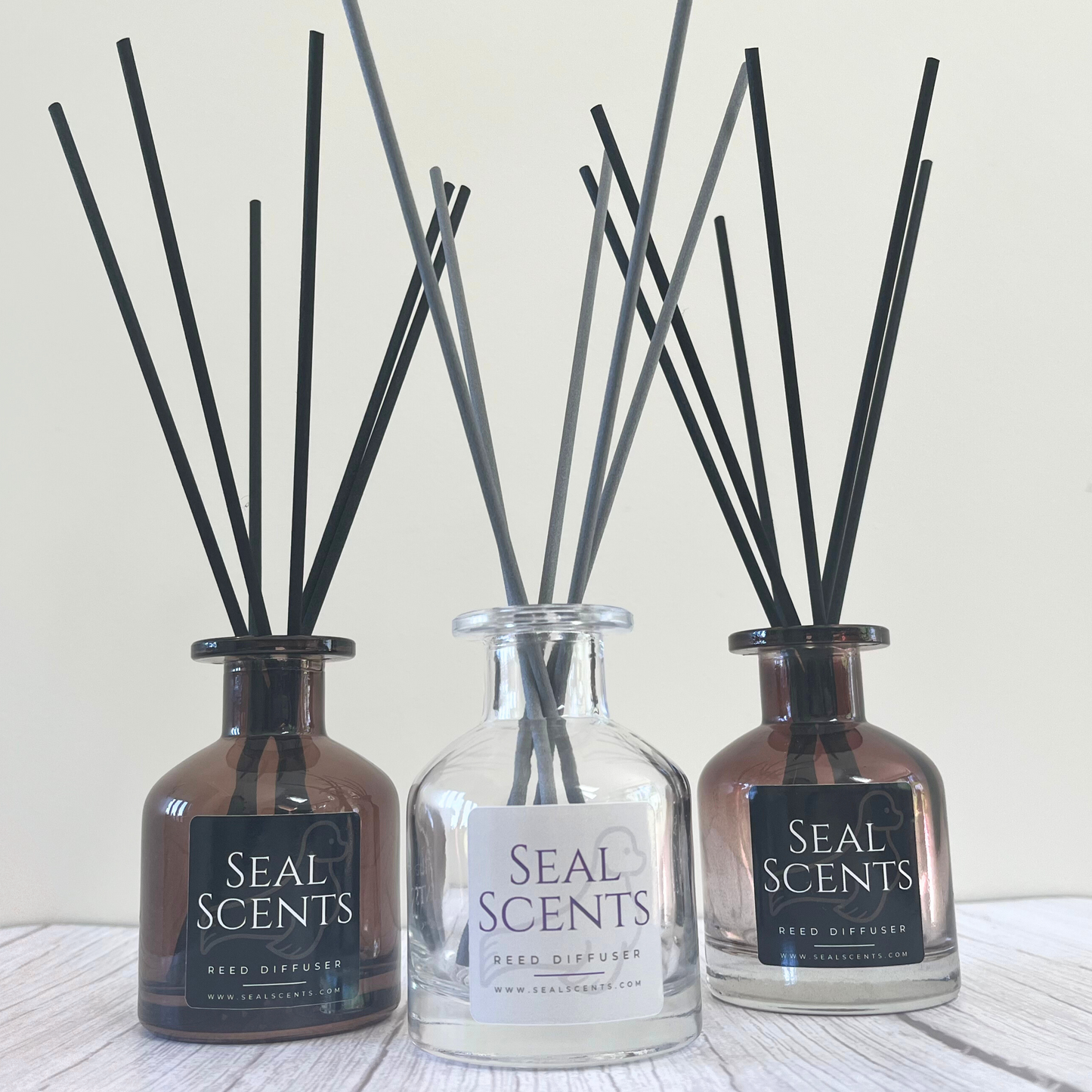 Amber Apothecary Bottle Reed Diffusers image 0
