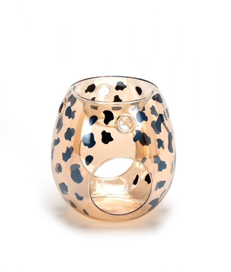 Large Glass Cheetah Burner image 1