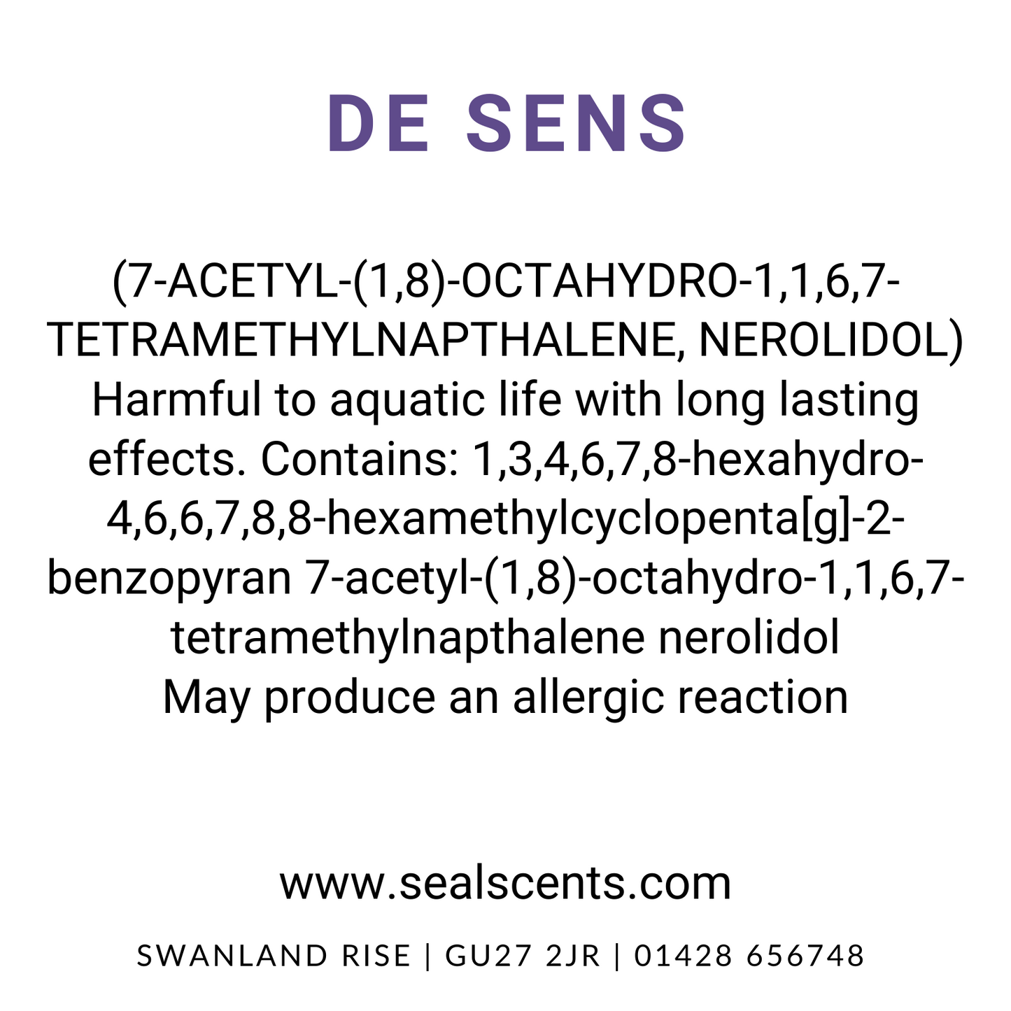 De Sens (Bitter Orange)