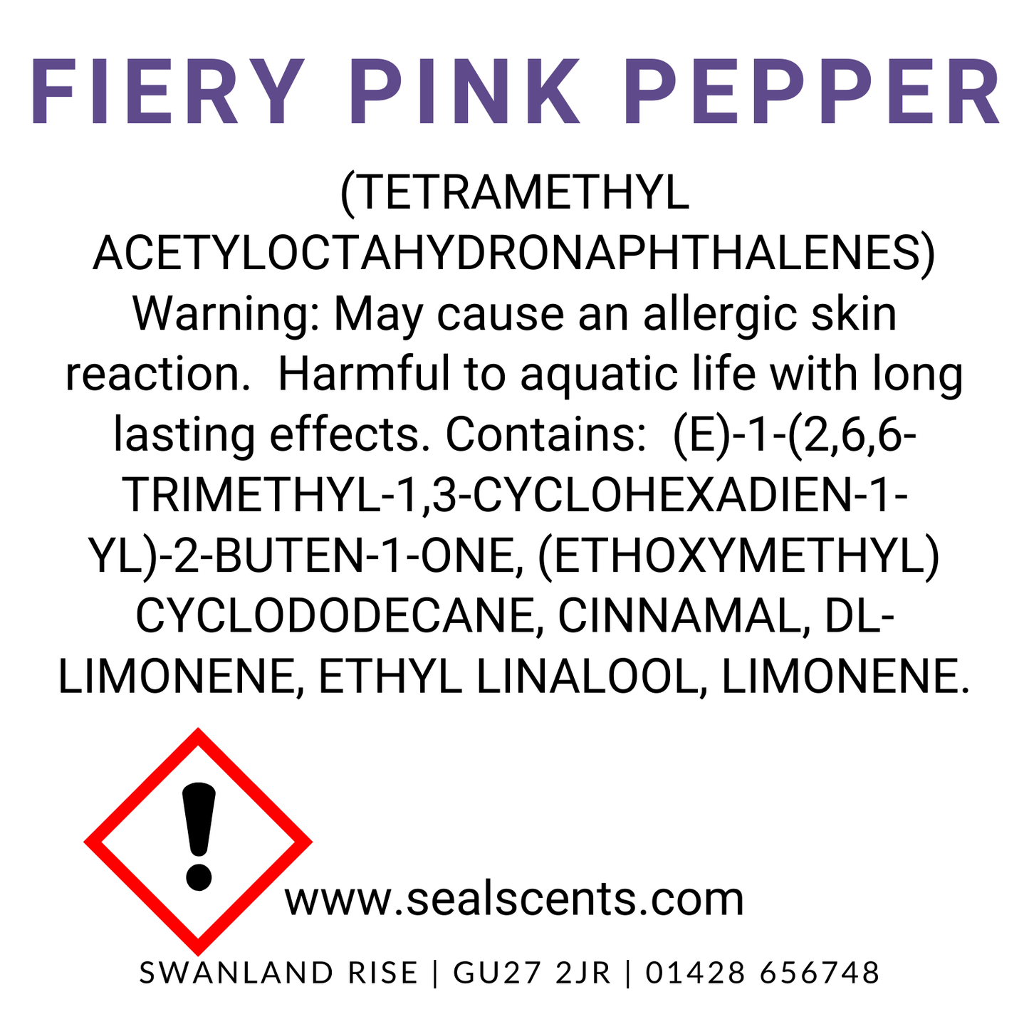 Fiery Pink Pepper