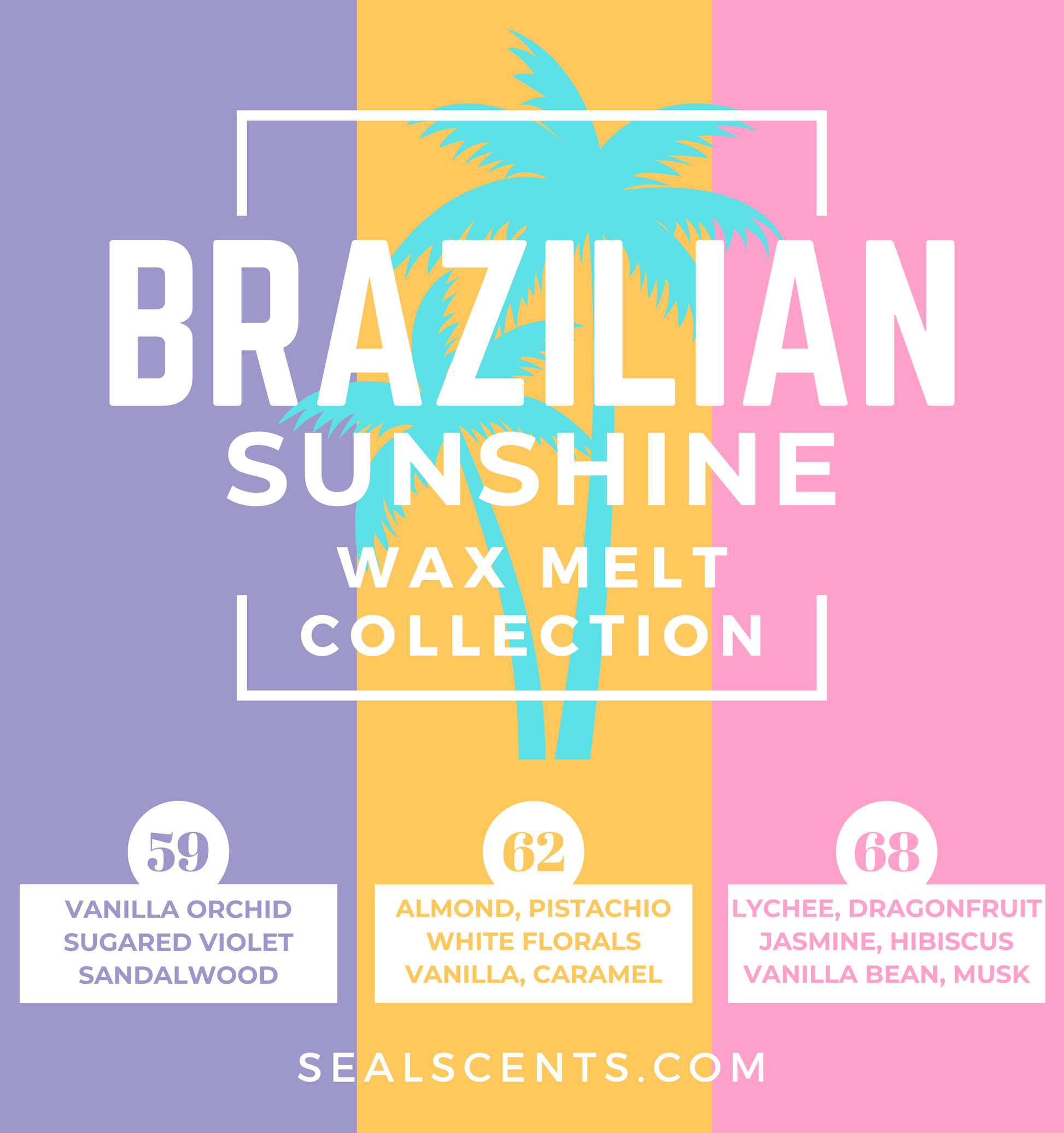 Brazilian Sun Wax Melts image 1