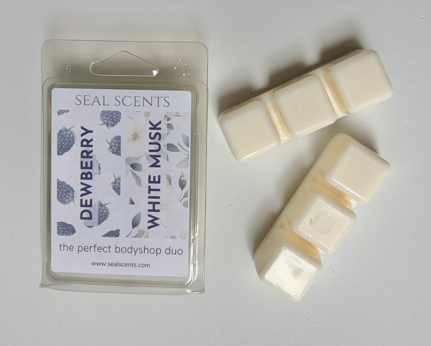 Dewberry & White Musk Wax Melt Duo | Body Shop Inspired