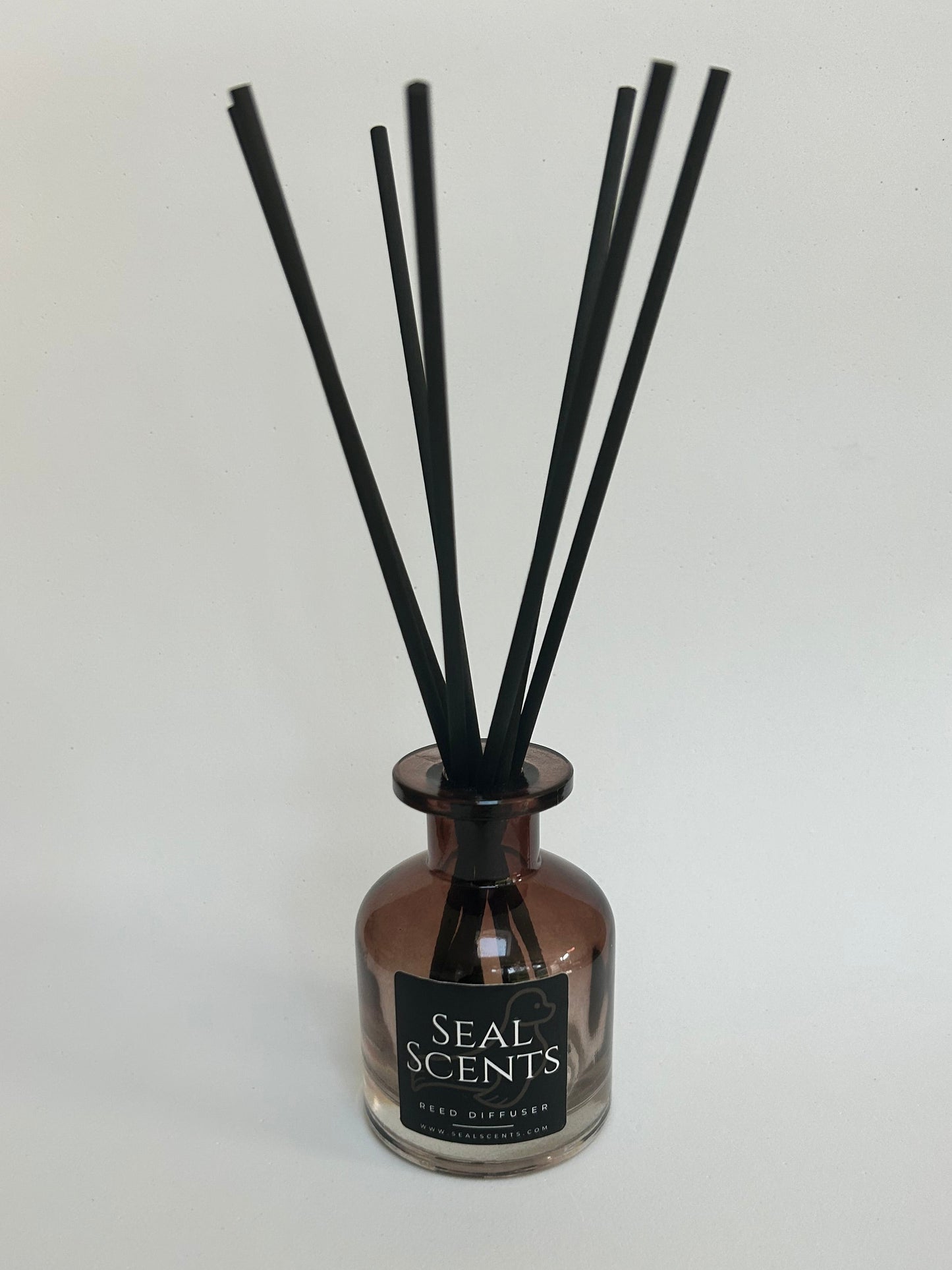 Ombre Amber Apothecary Bottle Reed Diffuser