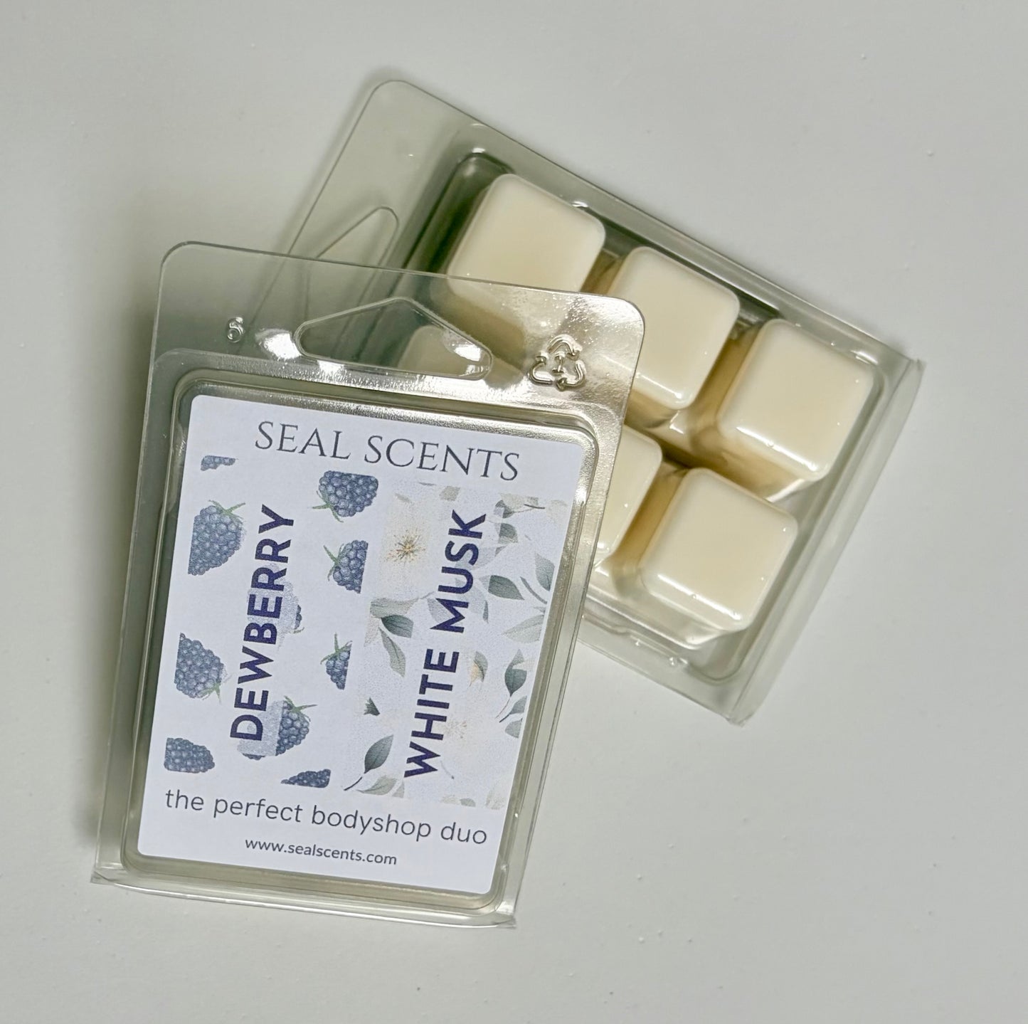 Dewberry & White Musk Wax Melt Duo | Body Shop Inspired