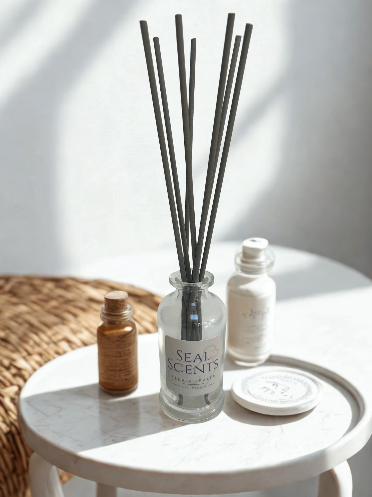 Clear Slim Reed Diffuser